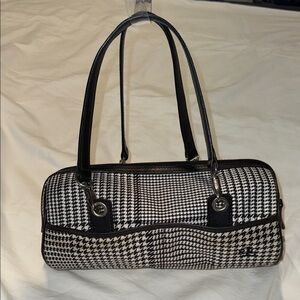 Ralph Lauren Houndstooth Barrel Bag Pristine